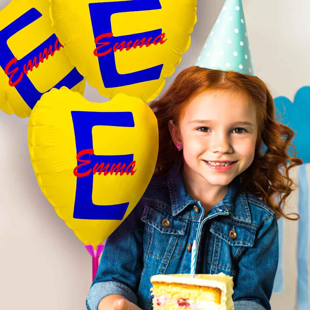 Personalized Name Balloons Decoration for Birthday Anniversary Wedding