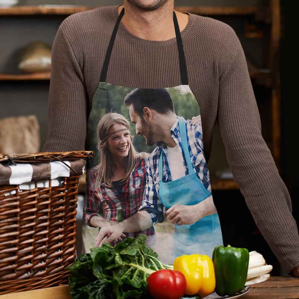 Custom Photo Apron for Couple
