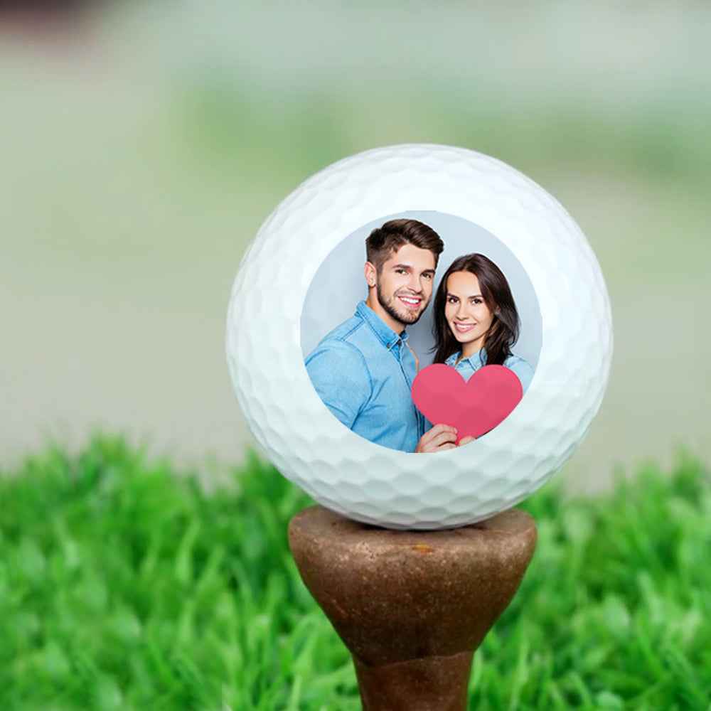 Custom Golf Balls with Picture and Text - 1PC