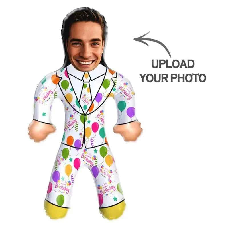 Custom Face Balloon Suit Blow Up Dolls Funny Inflatable Balloon Custom Air Doll for Party Favors