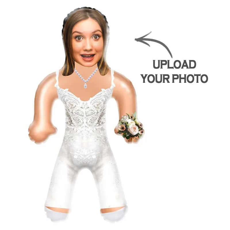 Personalised Bride Blow Up Dolls - Unique Wedding & Bachelorette Party Gifts