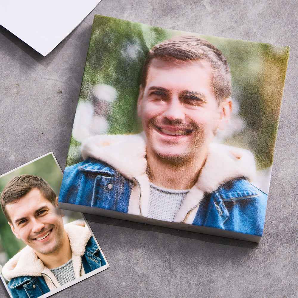 Personalized 3D Printed Photo Plaque Home Decor Unique Photo Gifts