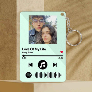 Custom Photo Scannable Music Code Music Plaque Gifts For Her/Him