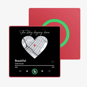 FridgeBeats Framed Custom Music Fridge Magnet New 4.0 Upgrade Wall Photo Sticker That Plays Music Without Cell Phone Multiple Styles Gift