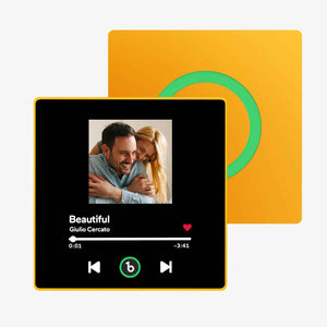 FridgeBeats Framed Custom Music Fridge Magnet New 4.0 Upgrade Wall Photo Sticker That Plays Music Without Cell Phone Multiple Styles Gift