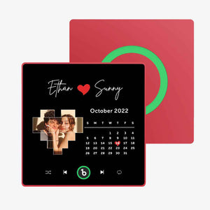 FridgeBeats Framed Custom Music Fridge Magnet New 4.0 Upgrade Wall Photo Sticker That Plays Music Without Cell Phone Multiple Styles Gift