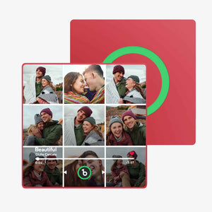 FridgeBeats Framed Custom Music Fridge Magnet New 4.0 Upgrade Wall Photo Sticker That Plays Music Without Cell Phone Multiple Styles Gift