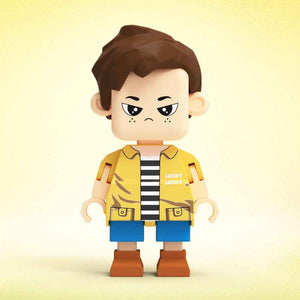 Fully Customizable Cute Giant Minifigs Personalized Full-Body Brick Figure Gift for Him