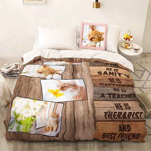 Custom Photo Collage Bedding Personalized Bedding Duvet Cover Double Bed Sheet Gifts