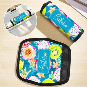 Personalized Vacation Element Luggage Handle Wraps Travel Accessories Gift for Travel Lovers
