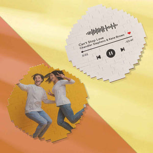 Custom Music Code Building Block Personalized Photo Brick Puzzles