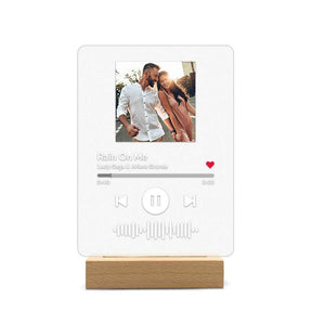 Personalized Scannable Music Code Acrylic Ornament