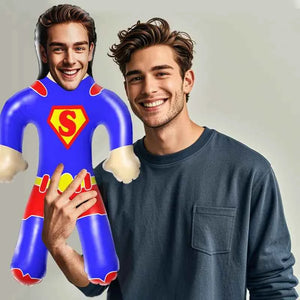 Custom Face Hero Theme Blow Up Dolls Funny Inflatable Balloon Custom Air Doll for Party Favors
