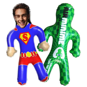 Custom Face Hero Theme Blow Up Dolls Funny Inflatable Balloon Custom Air Doll for Party Favors