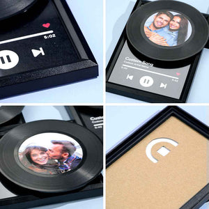Personalized NFC Vinyl Record Music Photo Wall Decor Gifts for Lover