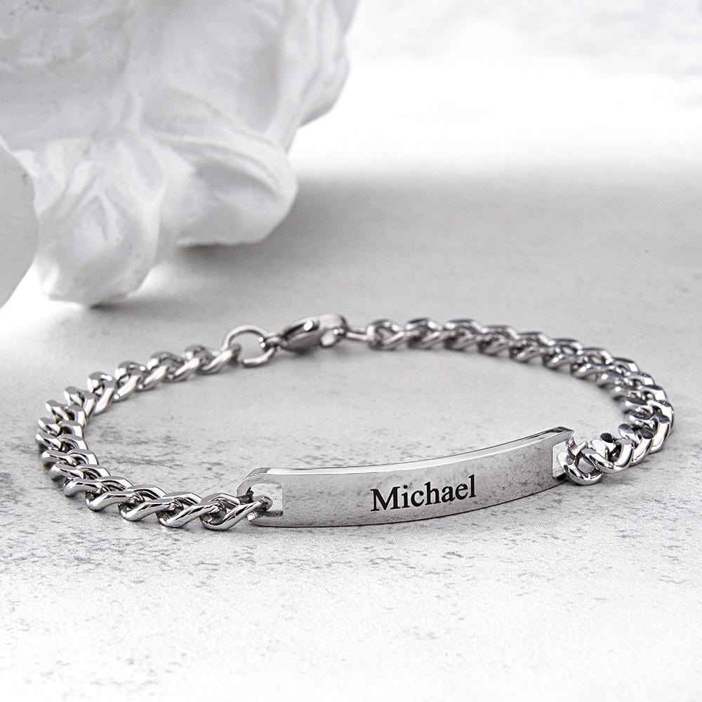 Customizable name bracelet