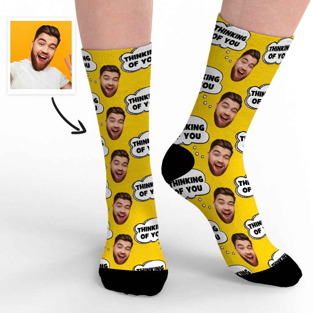 Customizable socks with photos.