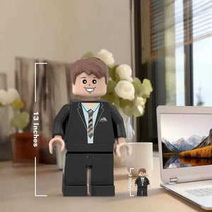 3D Print Custom Giant Minifigs Personalized Photo Giant Minifigs Turn Your Photo into Minifigs Production Time: 7–10 Working Days