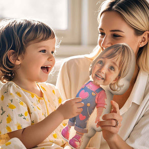 Custom Head Recording Soothing Doll with Cute Body Personalized Comfort Toy