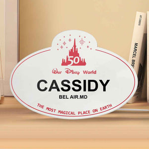 Custom Disney decorative lights Personalized Engraved Names Any Location Christmas Gift Home Decor