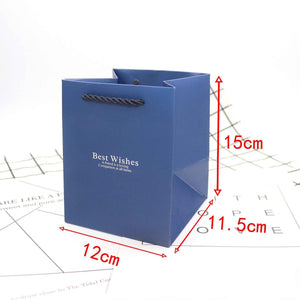 Rose Jewelry Gift Box with Greeting Card and Gift Bag