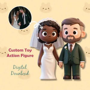 Custom Made 3D Mini Figure Office Desk Figurine Based on Your Picture Cute and Professional Style