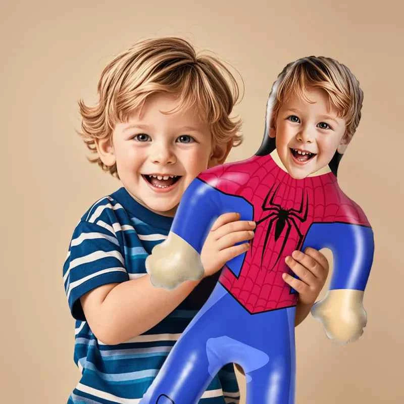 Custom Face Hero Character Blow Up Dolls Funny Inflatable Balloon Custom Air Doll for Party Favors