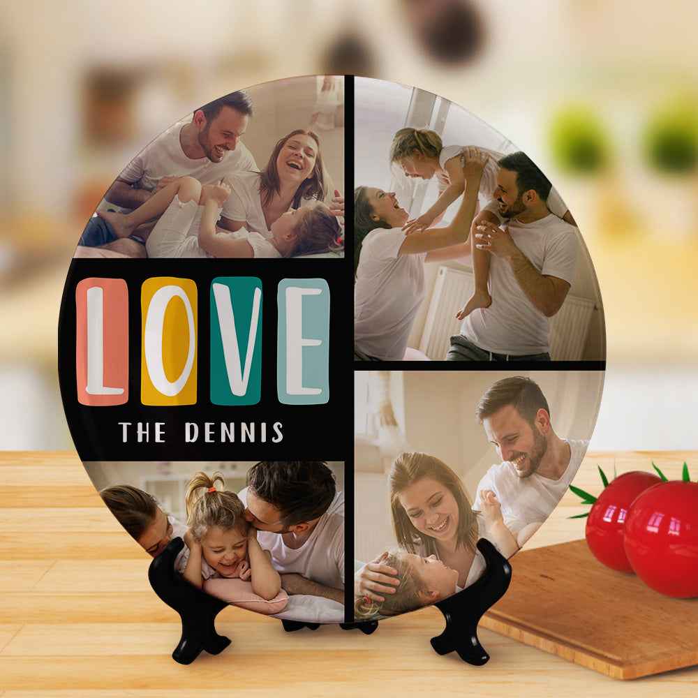 Personalized Photo Ceramics Decorative Plate