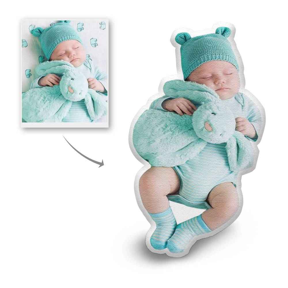 Personalized Shaped Pillow with Photo Custom 3D Portrait Pillow