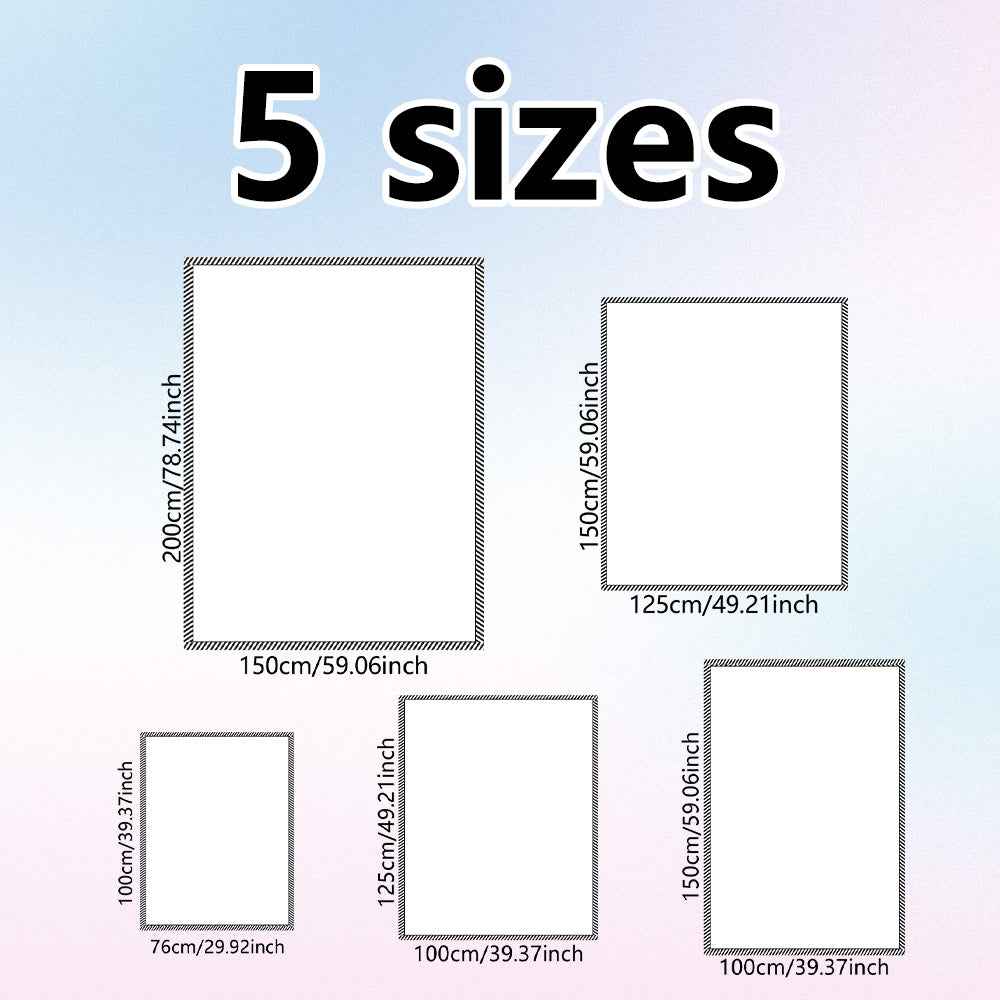 Personalized Hand-Written Printed Letter Blanket Unique Gift for Lover