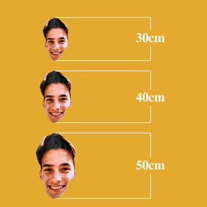 Custom Head or Full-Body Funny Ugly Pillow - Hilarious Birthday Gift & Unique Keepsake