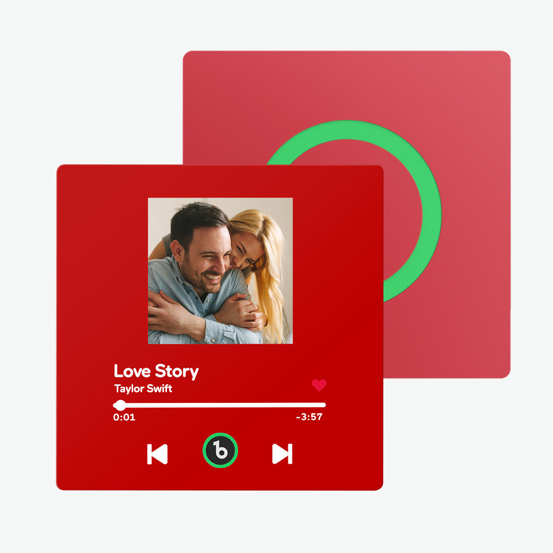 FridgeBeats Frameless Custom Music Fridge Magnet 4.0 | Personalised Sound Gift