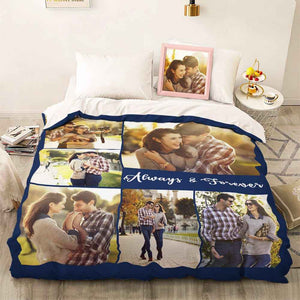 Custom Photo Collage Bedding Personalized Bedding Duvet Cover Double Bed Sheet Gifts