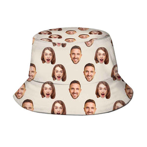 Custom Bucket Hat Unisex Outdoor Summer Cap Hiking Beach Sports Hats Gift for Lover Multiple Styles