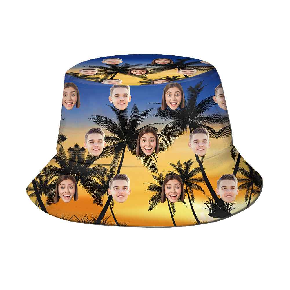 Custom Bucket Hat Unisex Outdoor Summer Cap Hiking Beach Sports Hats Gift for Lover Multiple Styles