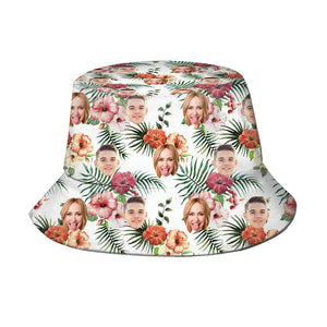 Custom Bucket Hat Unisex Outdoor Summer Cap Hiking Beach Sports Hats Gift for Lover Multiple Styles