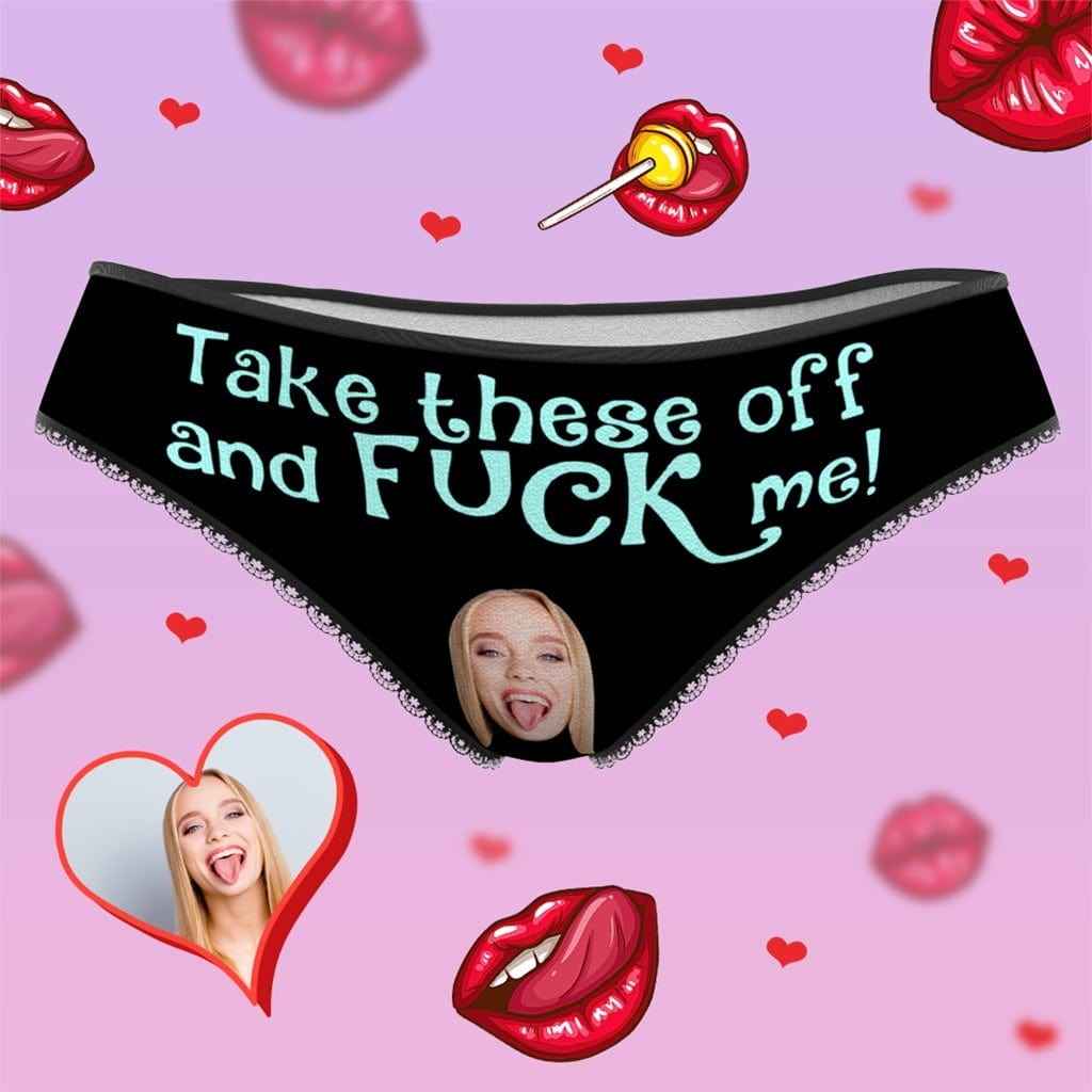 Custom Panties Face Panties Personalized Valentines Day Gifts