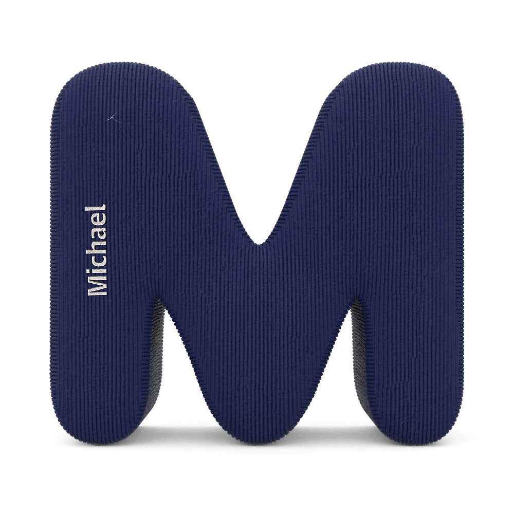 Personalized Alphabet Letter Pillow with Embroidery Name Custom Initial Cushion Unique Gifts