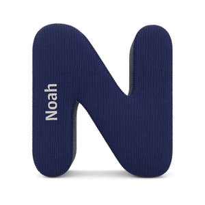 Personalized Alphabet Letter Pillow with Embroidery Name Custom Initial Cushion Unique Gifts