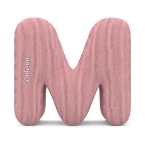 Personalized Alphabet Letter Pillow with Embroidery Name Custom Initial Cushion Unique Gifts