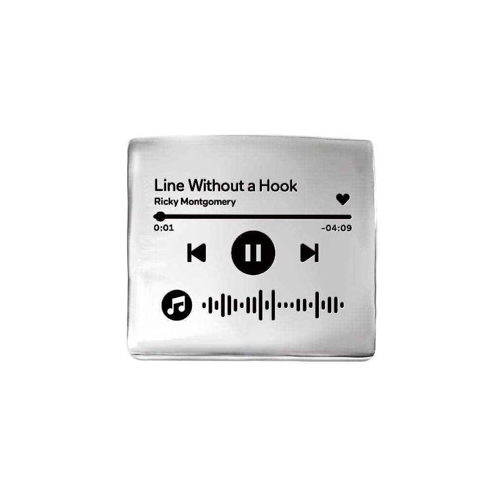 Custom Scannable Music Code Apple Watch Charm Sport Band Charm Personalized Smart Watch Jewelry Accessory