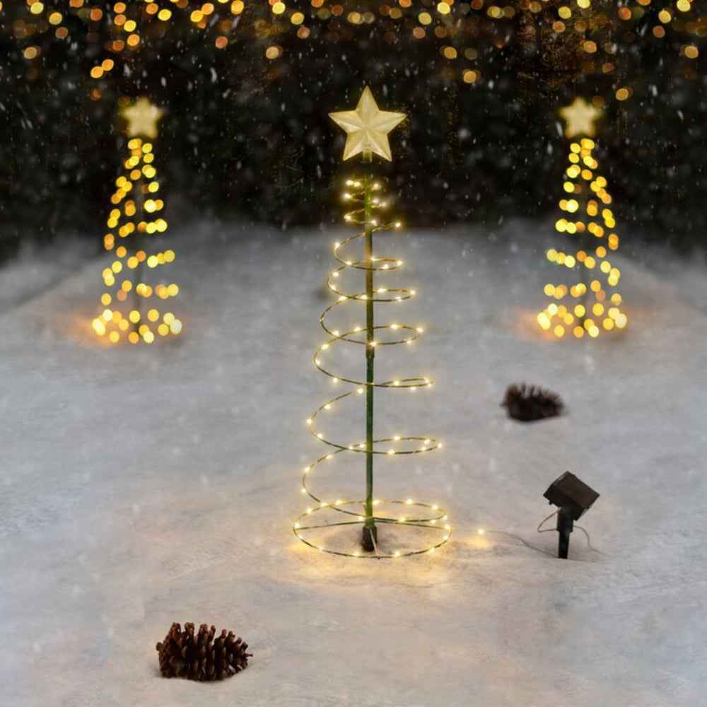 Outdoor Solar LED Star Christmas Solar Light Outdoor Christmas Lighting Decoration