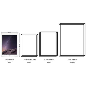 Customized Name Picture Frames Father's Day Wood Photo Frames Gift For Dad